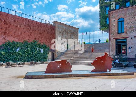 Telavi, Georgia, 28. August 2023: Sommertag auf dem Tsinandali Estate in Georgia Stockfoto