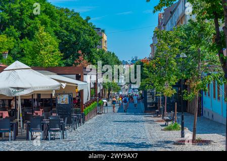 Belgrad, Serbien, 30. Juli 2023: Skadarska Street in Belgrad, serbien. Stockfoto