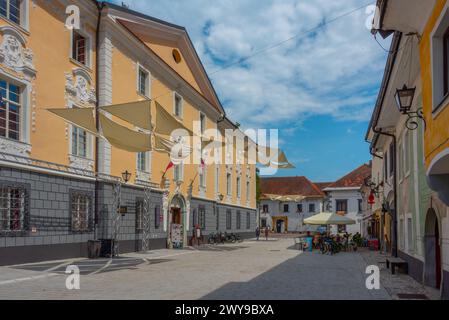 Radovljica, Slowenien, 19. Juni 2023: Imkereimuseum in Radovljica, Slowenien Stockfoto