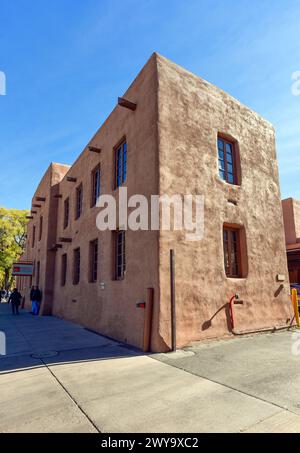 Museum of Contemporary Native Arts in Old Santa Fe, New Mexico. Stockfoto