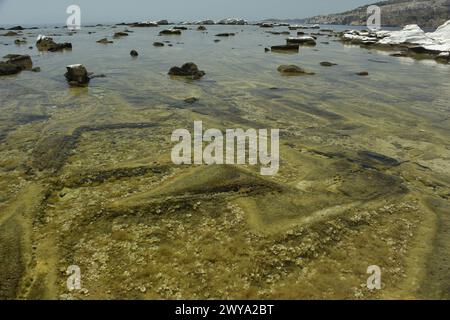 Antike Steinbrüche von Alyki, Thassos, griechische Inseln, Griechenland, Europa Copyright: MichaelxSzafarczyk 1235-535 Stockfoto