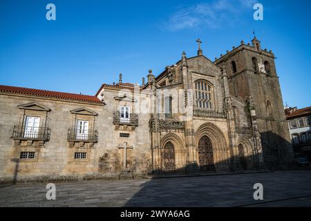 Kathedrale unserer Lieben Frau von der Himmelfahrt in Lamego in Portugal Stockfoto