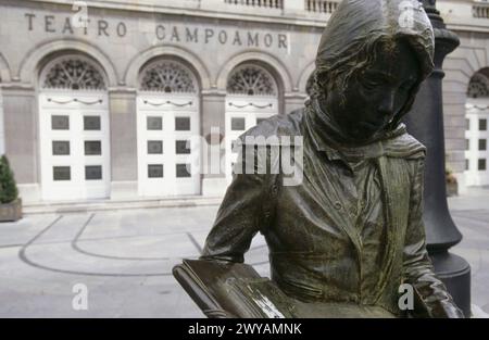 Theater Campoamor. Oviedo. Spanien. Stockfoto