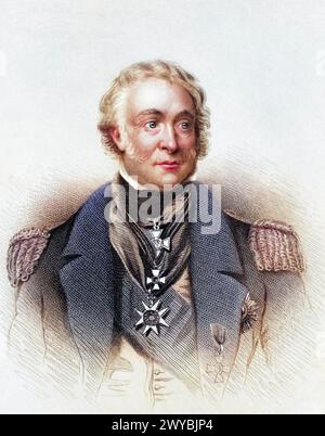 Sir Charles John Napier geb. 6. Maerz 1786 in Falkirk. 6. November 1860 in Merchiston-Hall, Hampshire war ein britischer Marineoffizier, histori Stockfoto