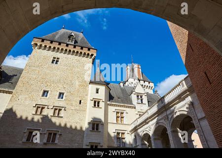 Chateau of Pau, Pau, Pyrenees - Atlantiques, Aquitanien, Frankreich. Stockfoto