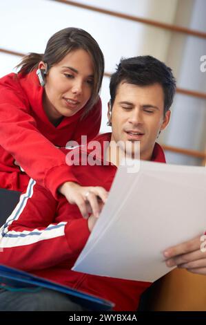 Menschen. Stockfoto