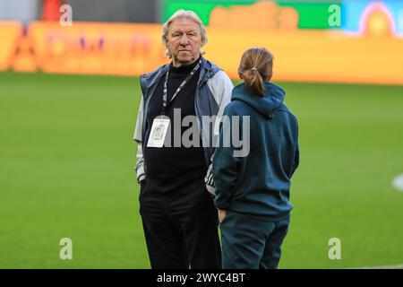 Linz, Österreich. April 2024. Linz, Österreich, 5. April 2024: Cheftrainer Horst Hrubesch (Deutschland) vor dem UEFA-Qualifikationsspiel Österreich gegen Deutschland in Linz Tom Seiss/SPP (Tom Seiss/SPP) Credit: SPP Sport Press Photo. /Alamy Live News Stockfoto