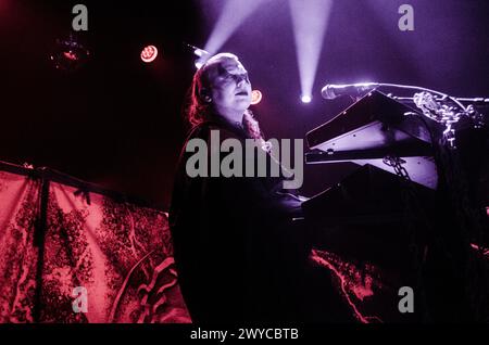 Zetra spielt im Fuzz Live Music Club, Athen/Griechenland, April 2024 Stockfoto