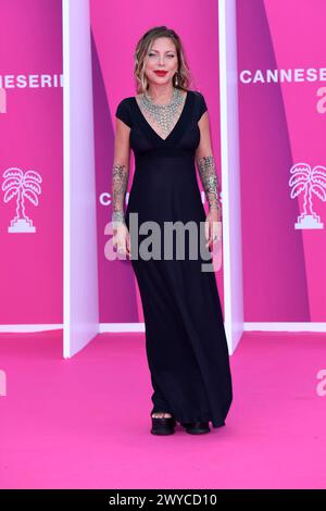 Cannes, Frankreich. April 2024. Cannes - 7. Internationales Canneseries Festival - Eröffnungszeremonie - Doully Credit: Unabhängige Fotoagentur/Alamy Live News Stockfoto