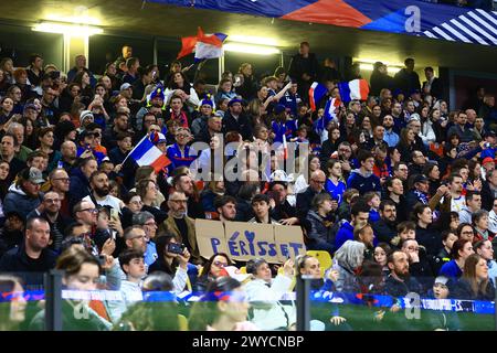 Metz, Frankreich. April 2024. © PHOTOPQR/LE REPUBLICAIN LORRAIN/Gilles WIRTZ ; Metz ; 05/04/2024 ; Metz stade St Symphorien France Irlande - Women Soccer France vs ireland Credit: MAXPPP/Alamy Live News Stockfoto