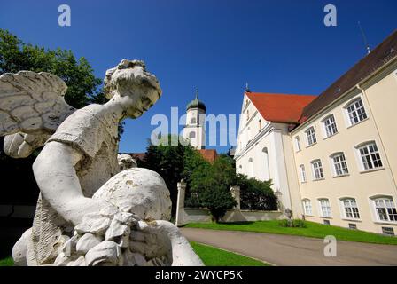 Schloss Isny im Allgau, Baden-Württemberg, Deutschland Stockfoto