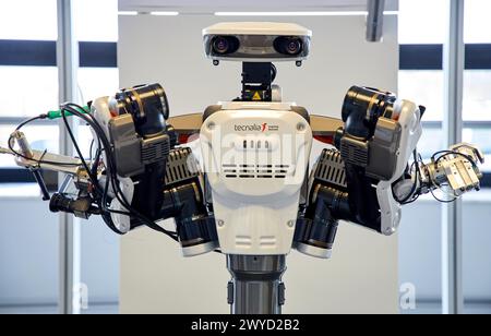 Roboter, Industrie, Forschungs- und Technologiezentrum, Tecnalia Research & Innovation, Donostia, Baskenland, Spanien, Europa. Stockfoto