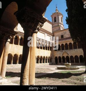 Kloster Santo Domingo de Silos. Provinz Burgos. Spanien. Stockfoto