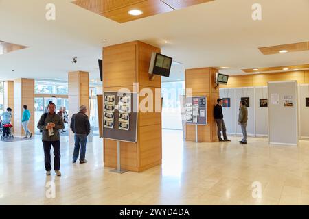 Hall, Krankenhaus Donostia, San Sebastian, Gipuzkoa, Baskenland, Spanien. Stockfoto