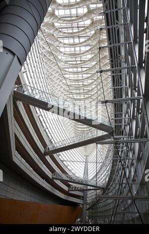 Tokyo International Forum, Marunouchi-Gebäude-Business-Bereich, Tokio, Japan. Stockfoto