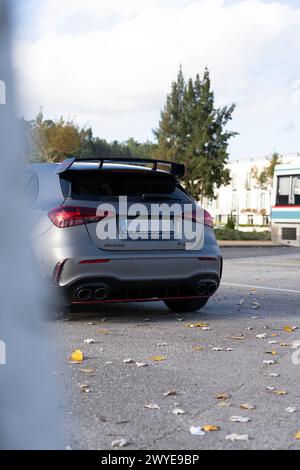 Mercedes-AMG A45 In dieser Besatz Street Style Edition. Stockfoto