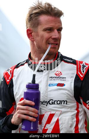 Suzuka, Japan. April 2024. Nico Hulkenberg (GER) Haas F1 Team. Formel-1-Weltmeisterschaft, Rd 4, großer Preis von Japan, Samstag, 6. April 2024. Suzuka, Japan. Quelle: James Moy/Alamy Live News Stockfoto