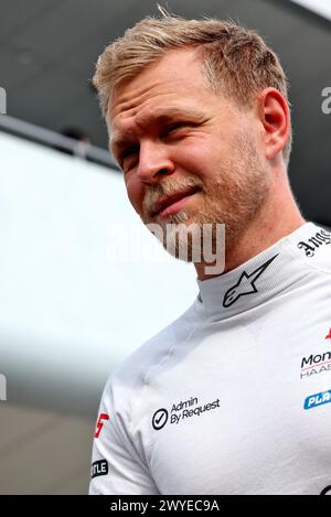 Suzuka, Japan. April 2024. Kevin Magnussen (DEN) Haas F1 Team. Formel-1-Weltmeisterschaft, Rd 4, großer Preis von Japan, Samstag, 6. April 2024. Suzuka, Japan. Quelle: James Moy/Alamy Live News Stockfoto