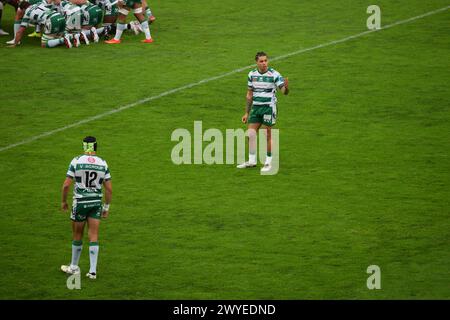 Benetton Treviso gegen Connacht im URC im März 2024 Stockfoto