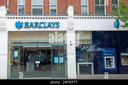 Barclays Bank, Cheapside, Wood Green High Street, Wood Green, London Borough of Haringey, Greater London, England, Vereinigtes Königreich Stockfoto