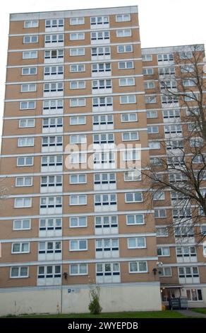 Sozialwohnungen, Wood Green, Haringey, London, Großbritannien Stockfoto