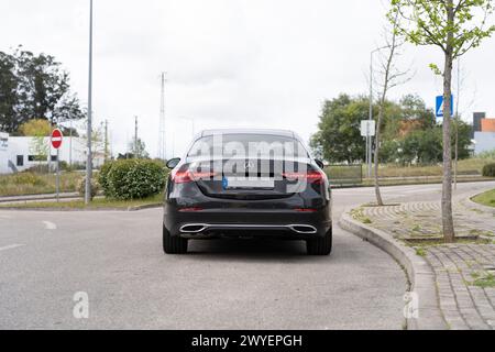 Mercedes C-Klasse. Das Familienauto von Mercedes Stockfoto