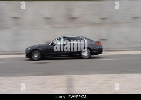 Mercedes C-Klasse. Das Familienauto von Mercedes Stockfoto