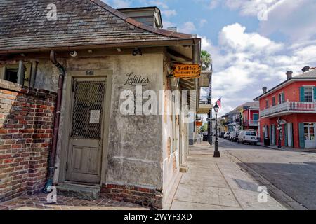 Lafitte's Bar and Blacksmith Shop in New Orleans, Louisiana Stockfoto