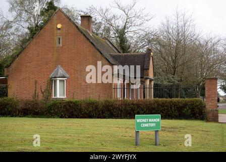 Widney Manor Cemetery, Solihull, West Midlands, England, Großbritannien Stockfoto