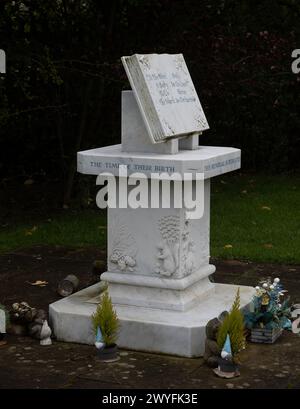 Widney Manor Cemetery, Solihull, West Midlands, England, Großbritannien Stockfoto