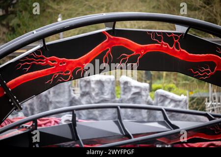 Nemesis, Alton Towers 2024 Stockfoto