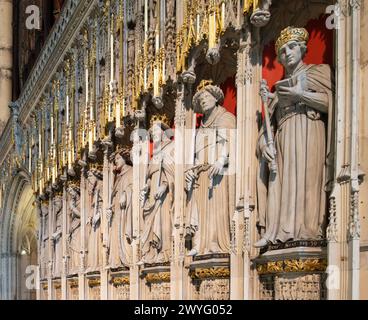 Das Innere des York Minster Stockfoto