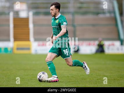 Sonny Blu Lo-Everton aus Yeovil Town während des National League South Matches im Huish Park Stadium, Yeovil Bild von Martin Edwards/ 07880 707878 Stockfoto