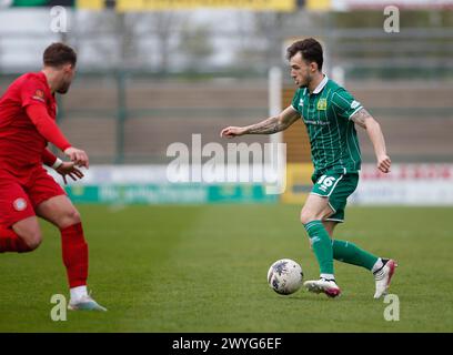 Sonny Blu Lo-Everton aus Yeovil Town während des National League South Matches im Huish Park Stadium, Yeovil Bild von Martin Edwards/ 07880 707878 Stockfoto