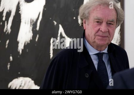 Paris, Frankreich. April 2024. Jean-Michel Wilmotte, Art Paris Fair Preview 2024 am 03. April 2024 in Paris, Frankreich. Art Paris Fair. Stockfoto