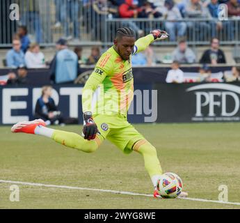 CHESTER, PA, USA - 30. MÄRZ 2024 - MLS-Spiel zwischen Philadelphia Union und Minnesota United FC im Subaru Park. Stockfoto