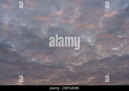 Foto Hintergrund Textur Himmel mit Wolken. Stockfoto