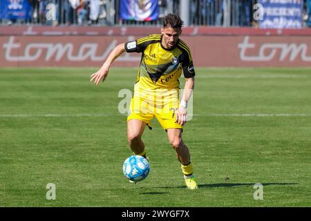 Marco D’Alessandro vom Pisa Sporting Club 1909 während des italienischen Fußballspiels der Serie B zwischen Brescia Calcio FC und Pisa SC 1909 in Mario Stockfoto