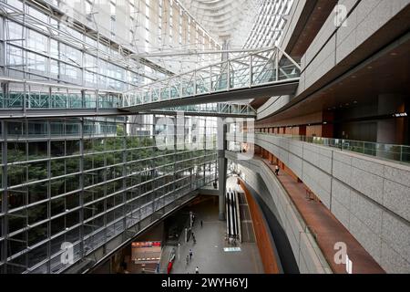 Tokyo International Forum, Marunouchi-Gebäude-Business-Bereich, Tokio, Japan. Stockfoto