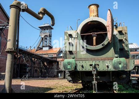 Das Kohlebergbaumuseum von Lewarde ist das bedeutendste in Frankreich Le musee de la Mine de Lewarde EST le plus Important de France Stockfoto