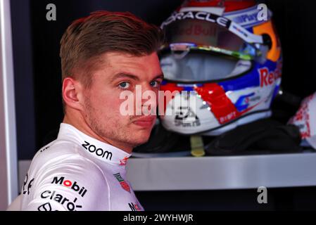 Suzuka, Japan. April 2024. Max Verstappen (NLD) Red Bull Racing. Formel-1-Weltmeisterschaft, Rd 4, großer Preis von Japan, Sonntag, 7. April 2024. Suzuka, Japan. Quelle: James Moy/Alamy Live News Stockfoto