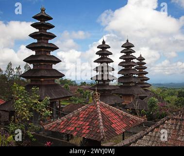 Mutter Tempel Besakih. Größte hindu-Tempel von Bali Stockfoto