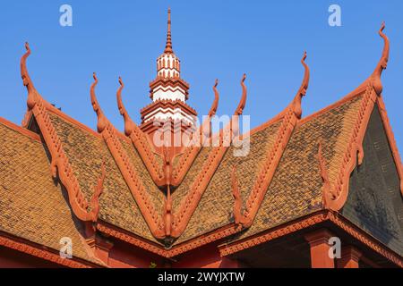 Kambodscha, Phnom Penh, Bezirk Doun Penh, Nationalmuseum von Kambodscha Stockfoto