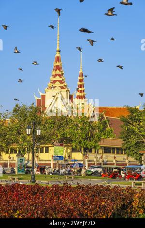 Kambodscha, Phnom Penh, Doun Penh District, der Oberste Gerichtshof Stockfoto