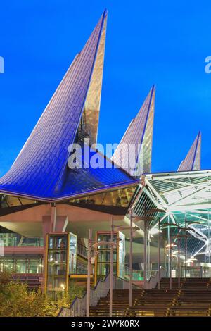 Belgien, Flandern, Antwerpen, das neue Gerichtsgebäude wurde 2006 vom Architekten Richard Rogers entworfen und eröffnet Stockfoto