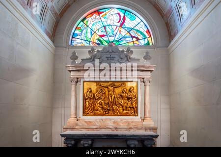 Santuário de Fátima, Dorf Fatima, Portugal. Stockfoto