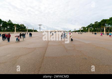 Santuário de Fátima, Dorf Fatima, Portugal. Stockfoto