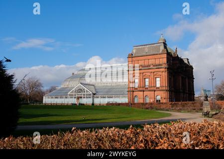 Glasgow Schottland: 12. Februar 2024: Glasgow People's Palace Glasgow Green Stockfoto
