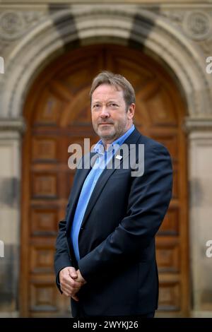 Die 44. TB MacAulay Lecture, James Hutton, McEwan Hall, Edinburgh, stellte im Bild dar: Professer Colin Campbell, James Hutton Institute Stockfoto