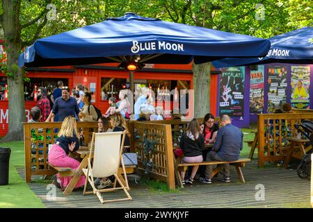 Underbelly George Square, Edinburgh Fringe Festival Stockfoto